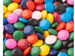 Lentejas de chovcolate tipo rocklets