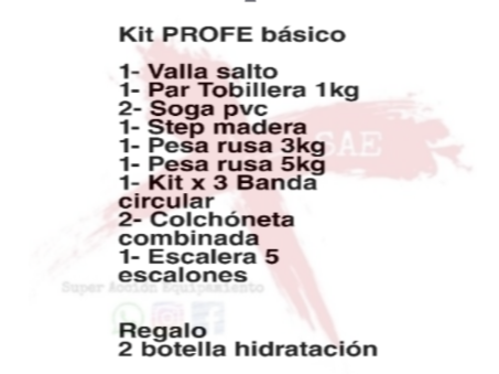 KIT PROFE BÁSICO