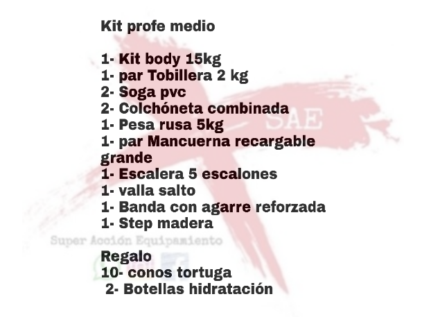 KIT PROFE MEDIO