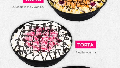 TORTAS HELADAS
