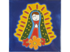 Virgen Porfis Guadalupe 15X15 CM