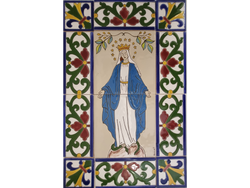 Virgen de la Medalla 30x45 cm