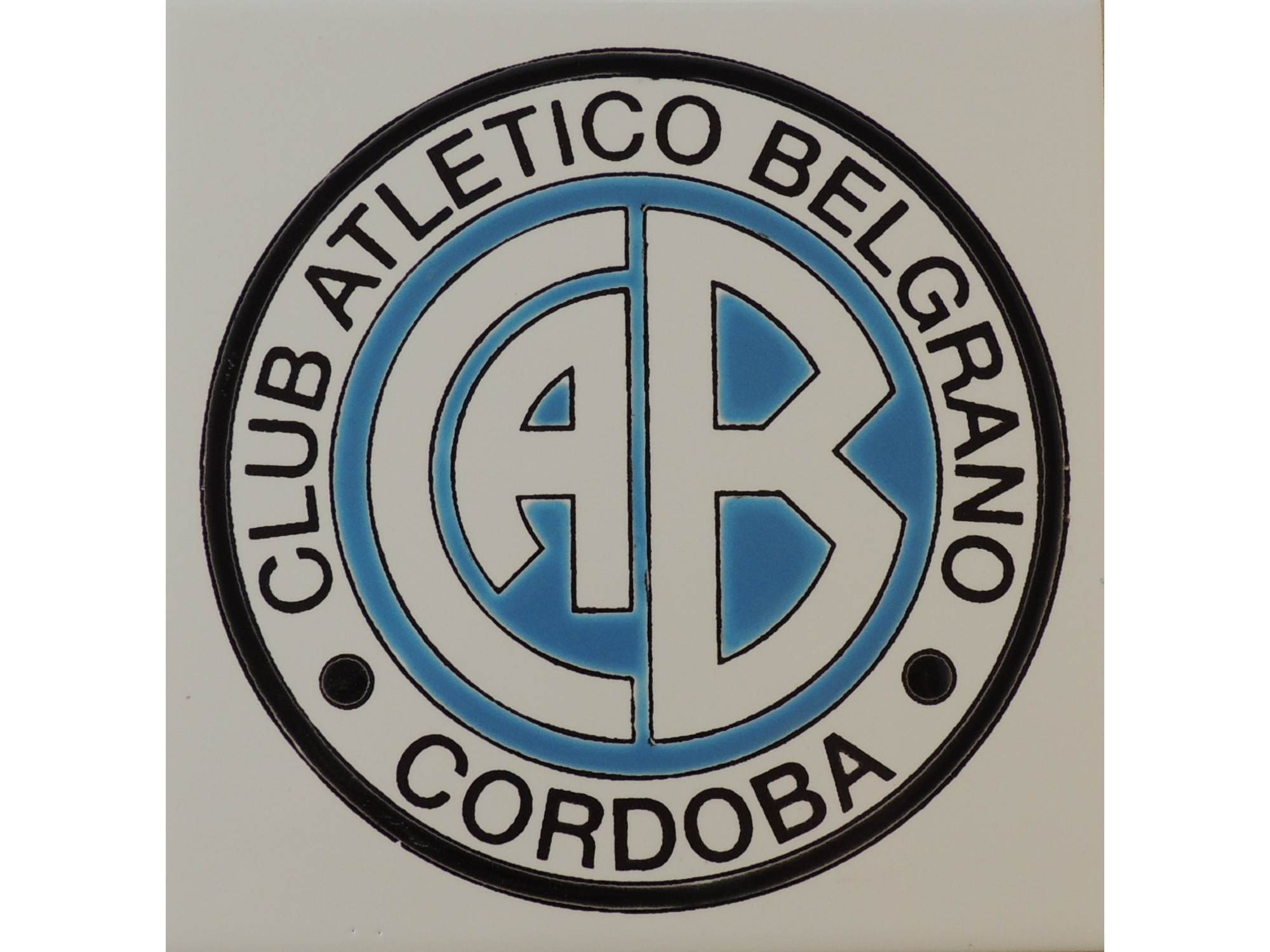CLUB ATLETICO BELGRANO 15X15 CM