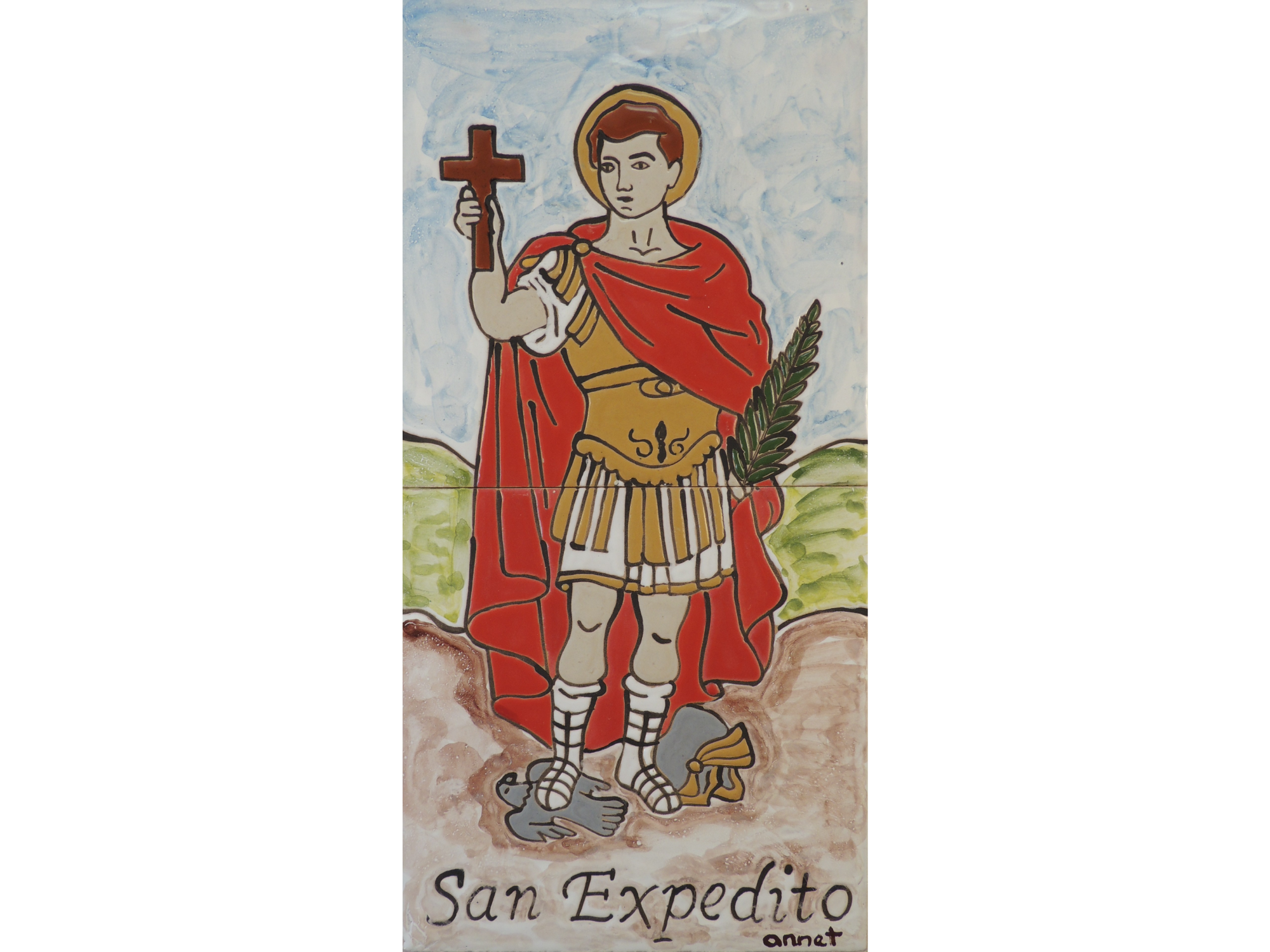 SAN EXPEDITO 15X30 CM