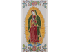 VIRGEN DE GUADALUPE - 15X30 CM FONDO BLANCO
