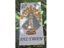 Virgen de Luján 15x30 cm