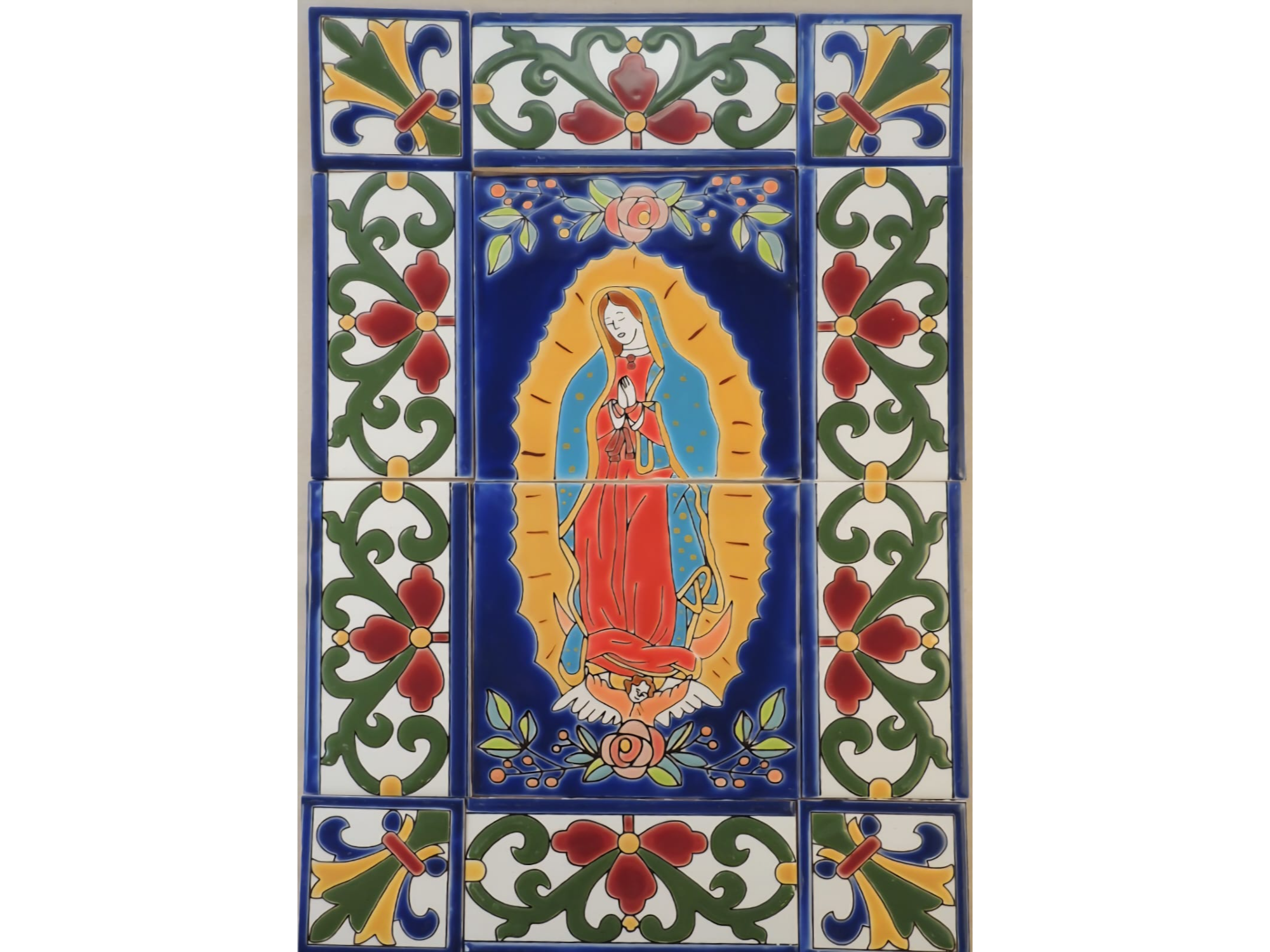 VIRGEN DE GUADALUPE 30X45 CM - TRAD
