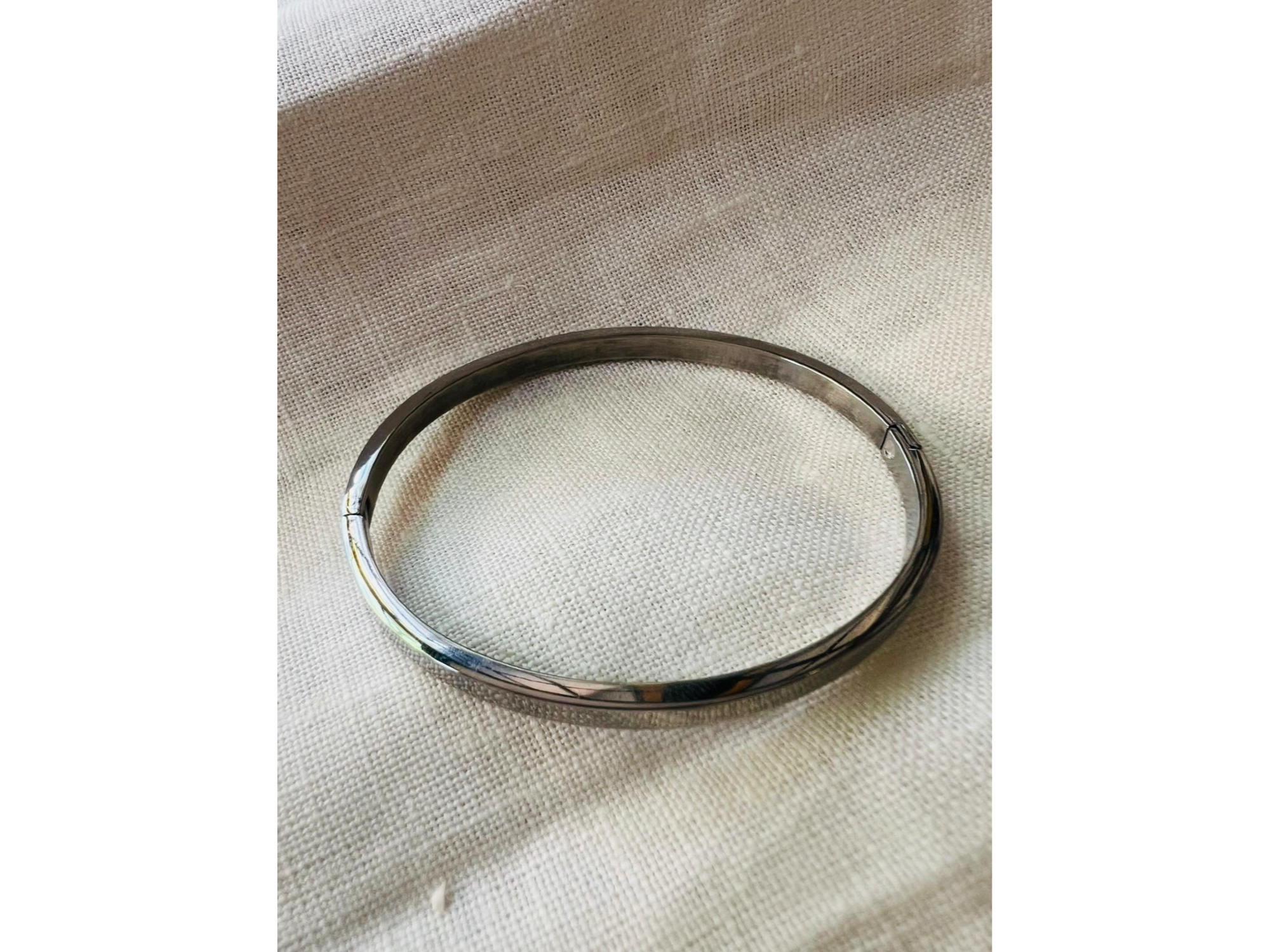 Pulsera esclava / plateada