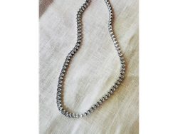 Collar strass/ plateado