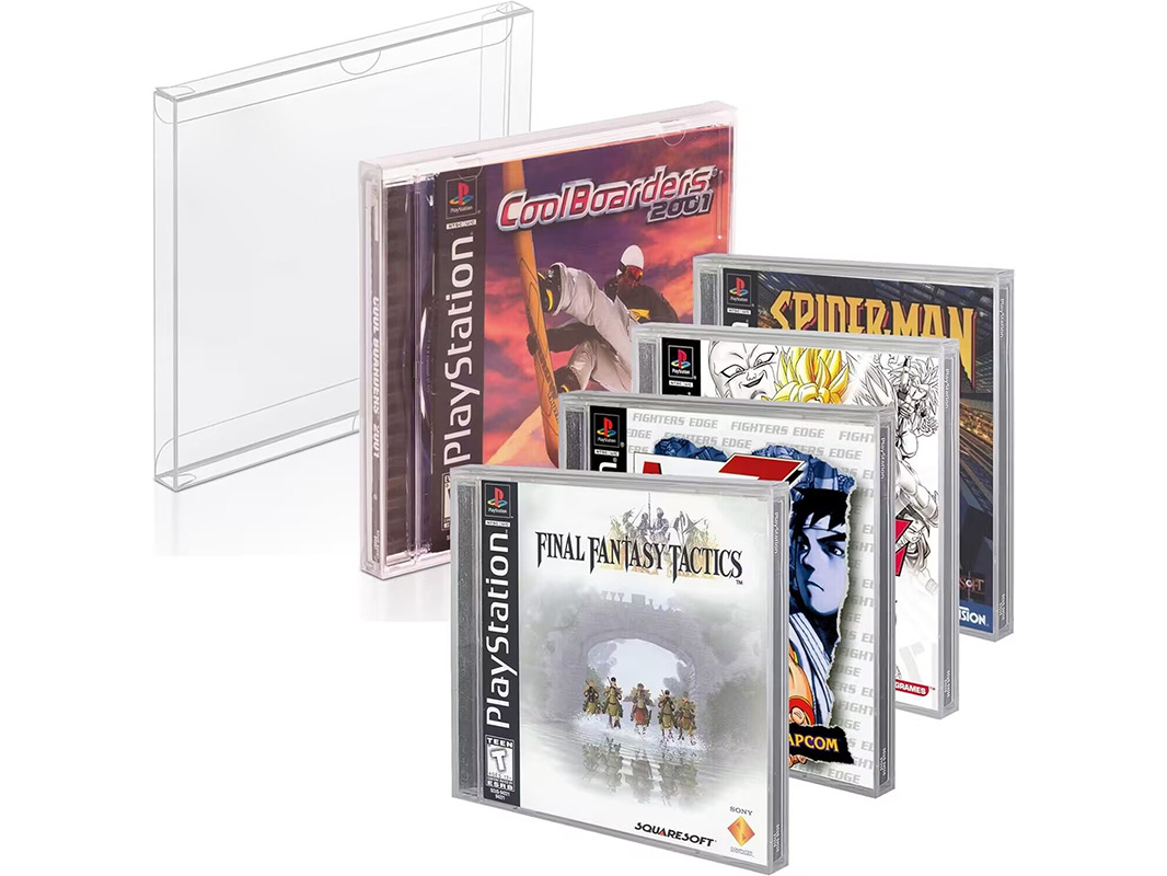 Protector para caja CD PS1