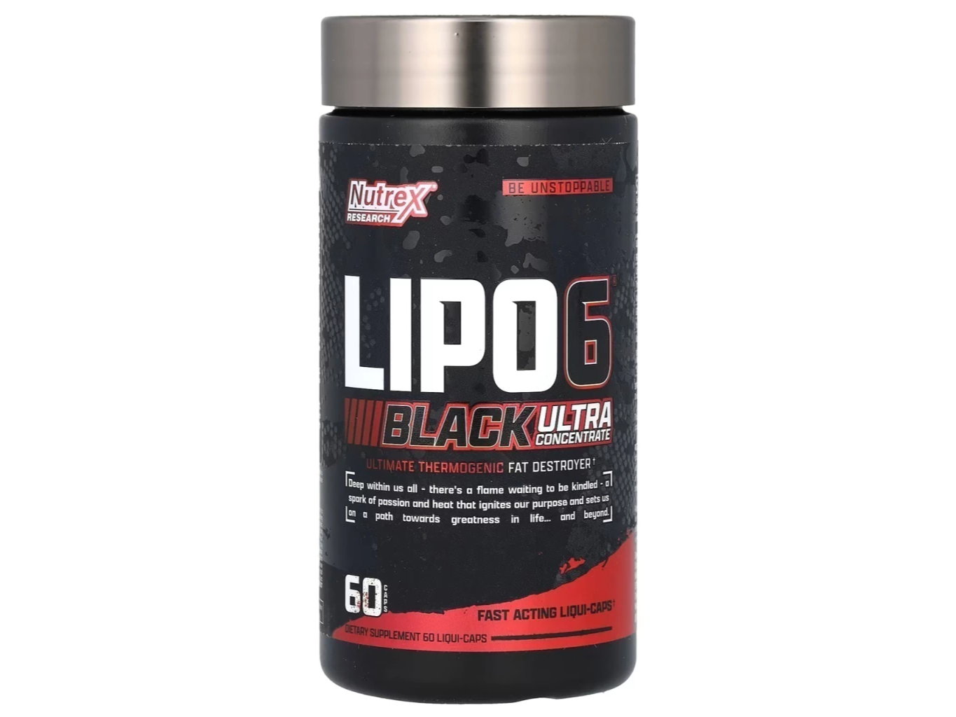 Lipo 6 Black Ultraconcentrate ( 60 tabs ) - Nutrex