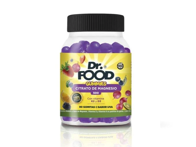 DR. FOOD – CITRATO DE MAGNESIO GOMITAS