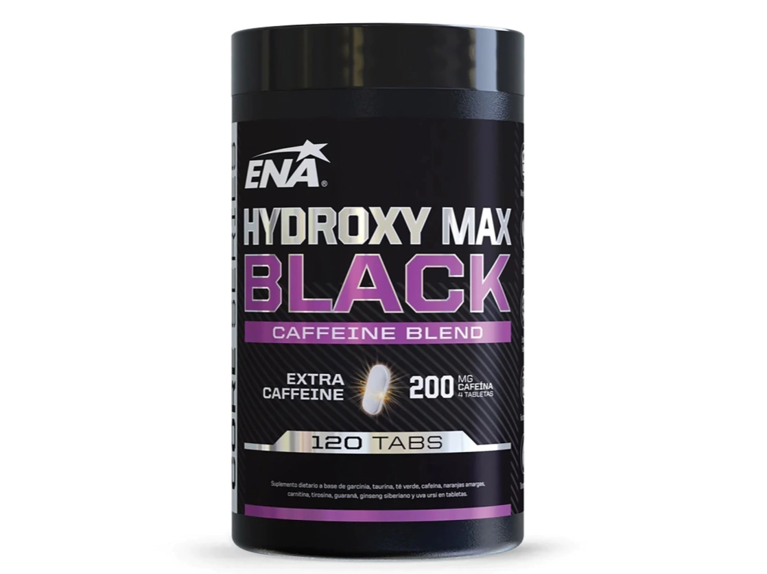 Hydroxy Max Black -120Tabs - Ena (Quemador con cafeína)