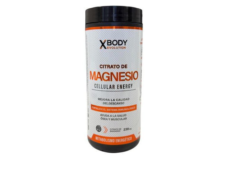 X BODY EVOLUTION – CITRATO DE MAGNESIO 120CAPS