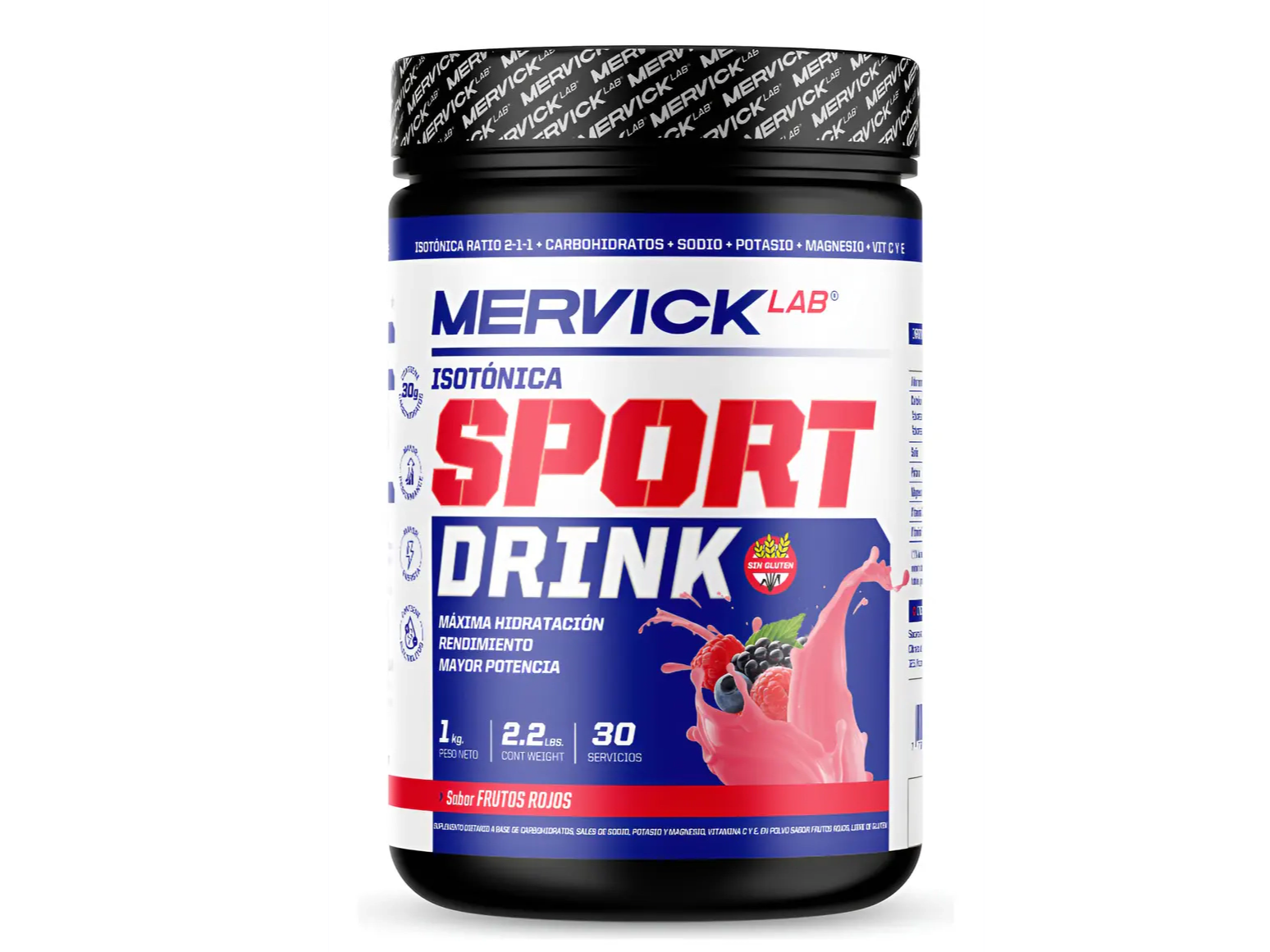 Mervick Sport Drink Suplemento Hidratación