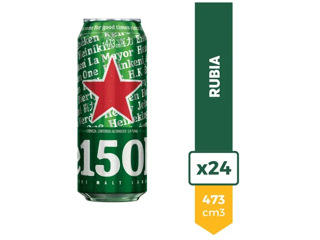 HEINEKEN LATA X 473CC x 24 uni