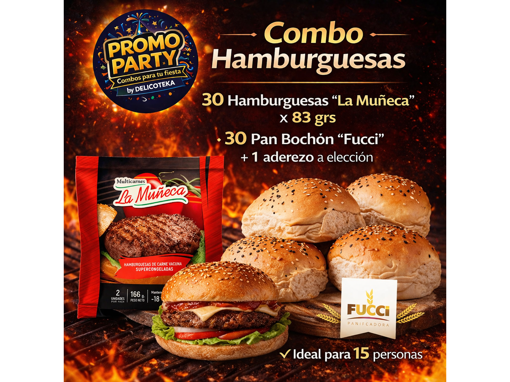 Combo "La Muñeca" 83 grs x 30 uni