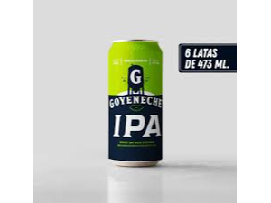 Cerveza Goyeneche IPA x 6 uni - LATA 473 cc.