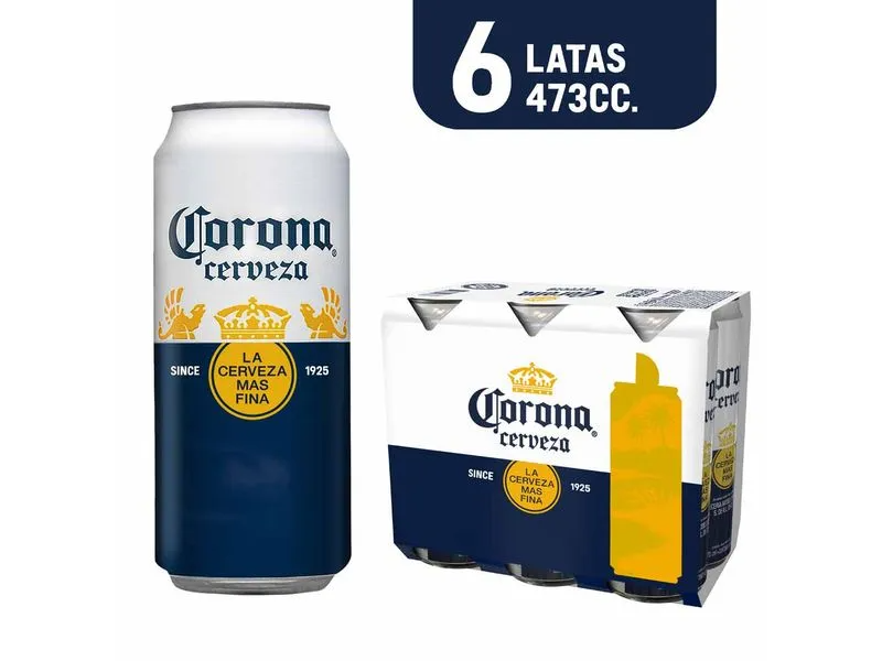 CORONA X 473 CC LATA x 6 uni
