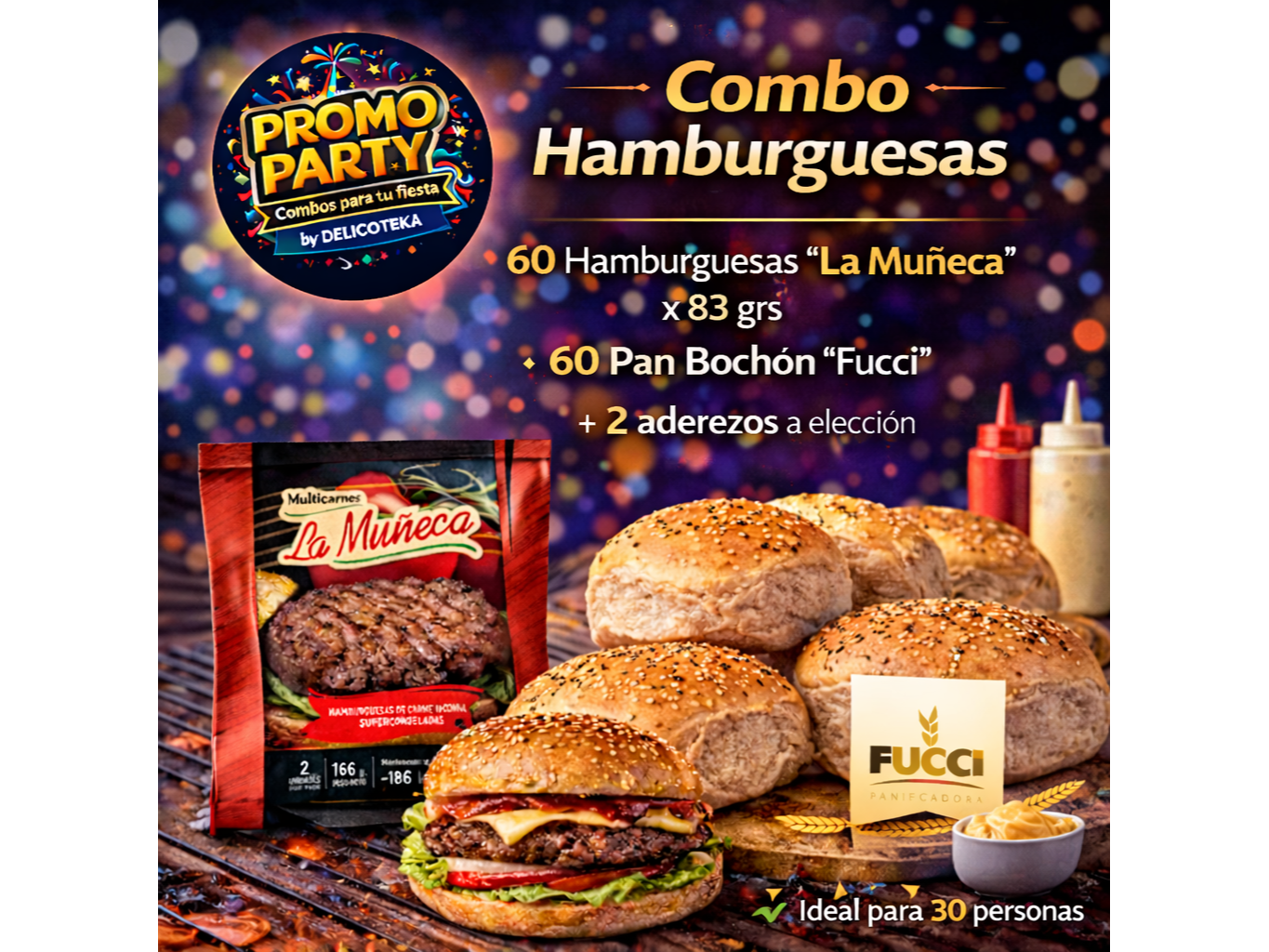 Combo "La Muñeca" 83 grs x 60 uni