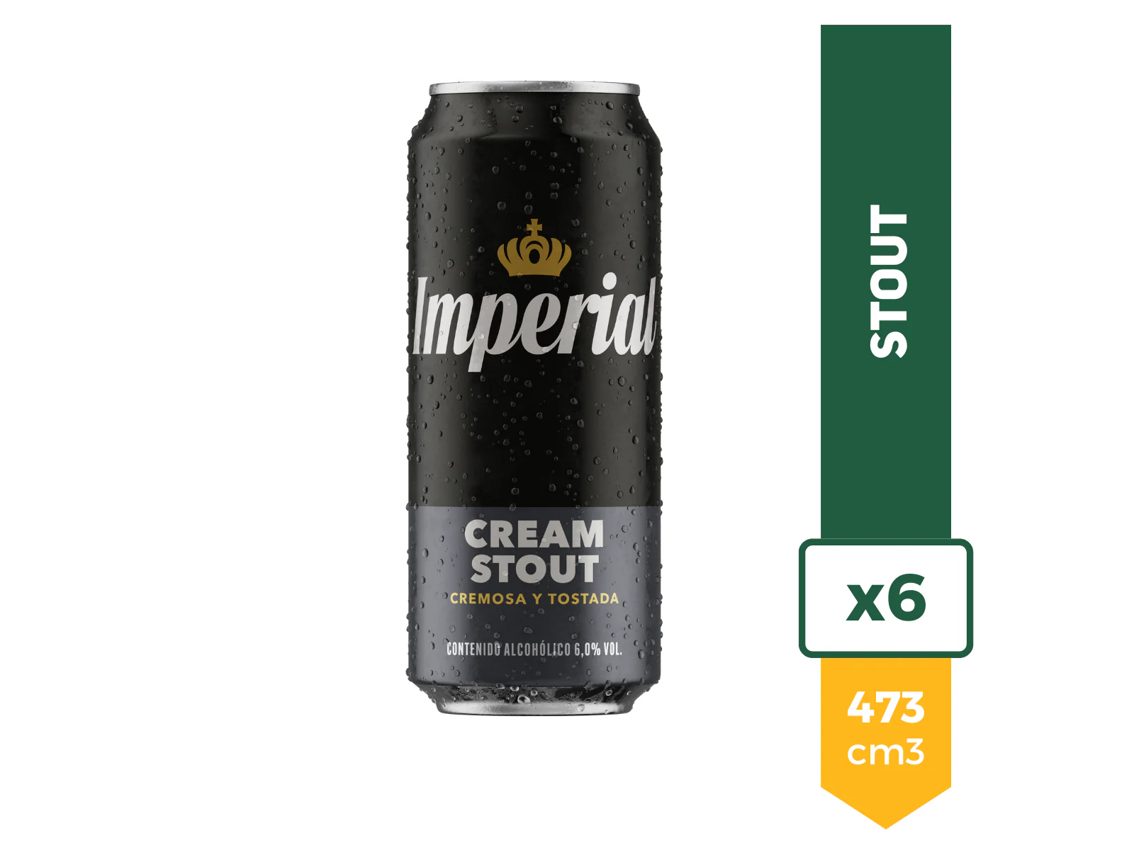 IMPERIAL STOUT LATA  X 473CC x 6 uni