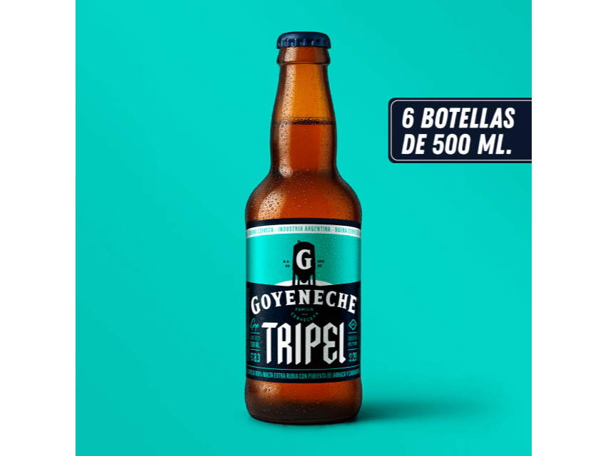 GOYENECHE TRIPEL x 500 cc - 6 uni