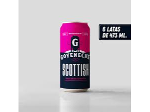 Cerveza Goyeneche SCOTTISH x 6 uni - LATA x 473 cc