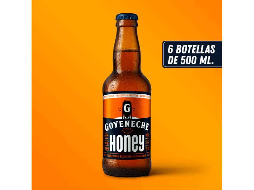 GOYENECHE HONEY x 500 cc - 6 uni