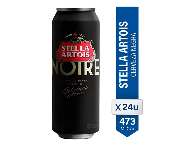 STELLA ARTOIS NOIR X 473 ML x 24 uni