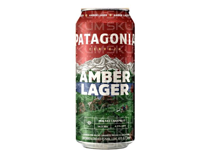 Cerveza PATAGONIA 473 ml x 6 uni - AMBER LAGER