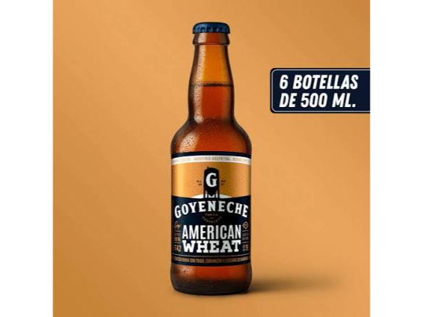 Cerveza Goyeneche Amercian Wheat x 500 cc