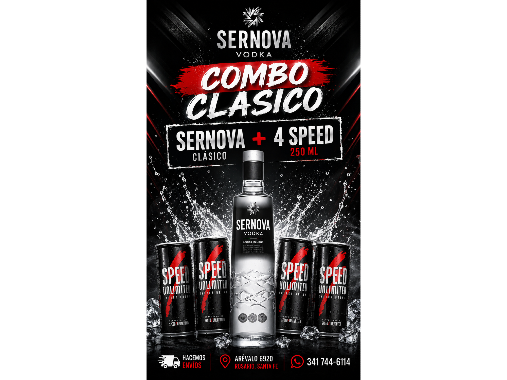 Combo Sernova Clasico + 4 Speed 250 cc
