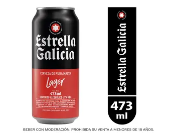ESTRELLA DE GALICIA X 473 CC x 6 uni