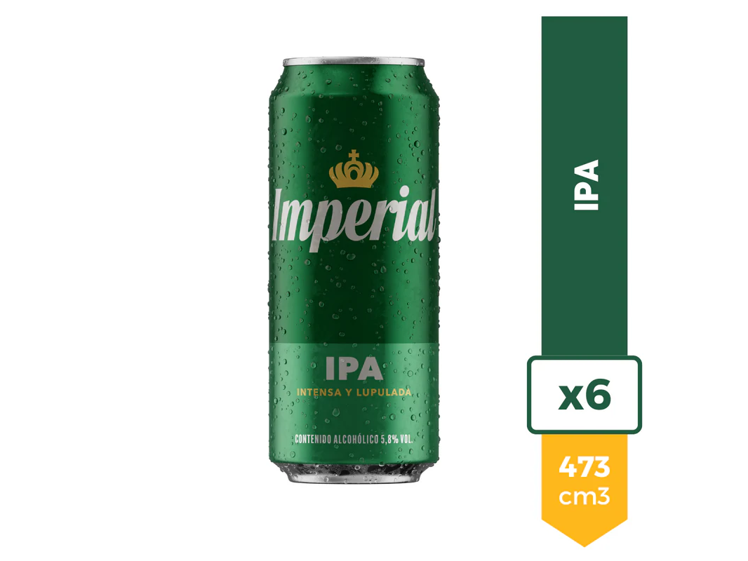 IMPERIAL IPA LATA X 473CC x 6 uni