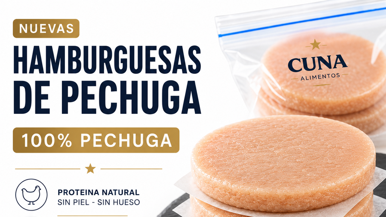 Hamburguesa de pechuga