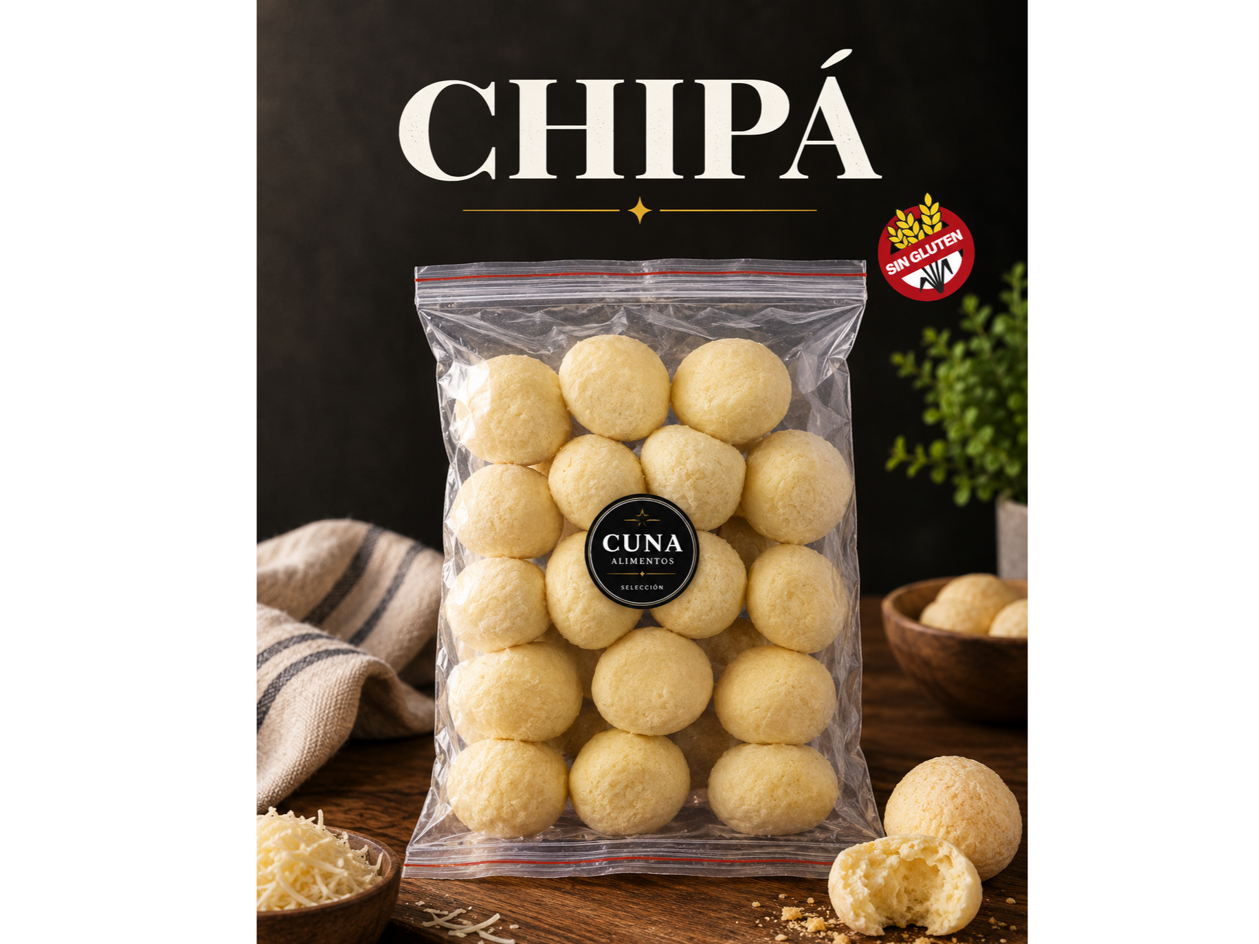 500 gr de Chipá de Cuna alimentos