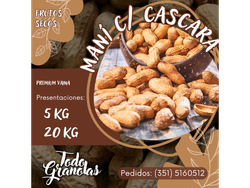 Maní con Cáscara Premium | x20 kg