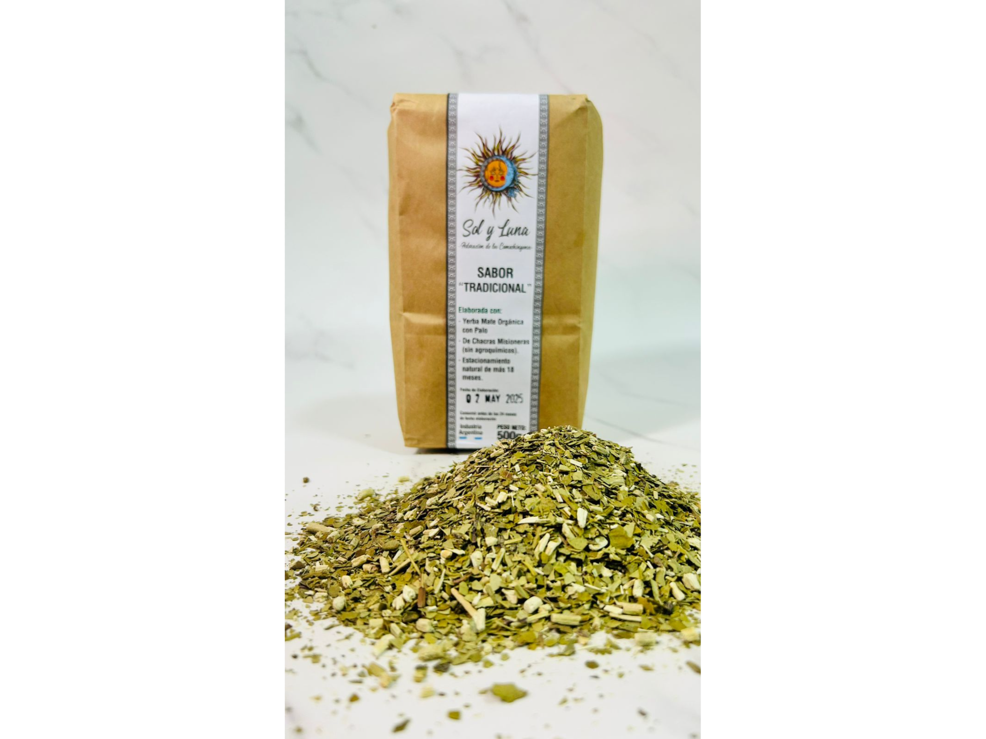 Yerba sol y luna tradicional 6x500gr