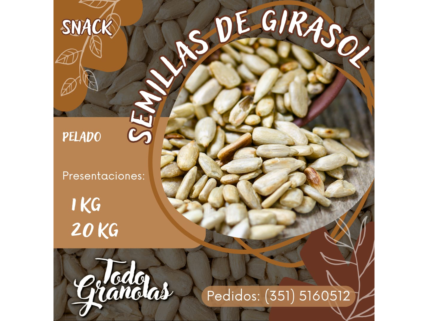 Girasol Pelado | x kg