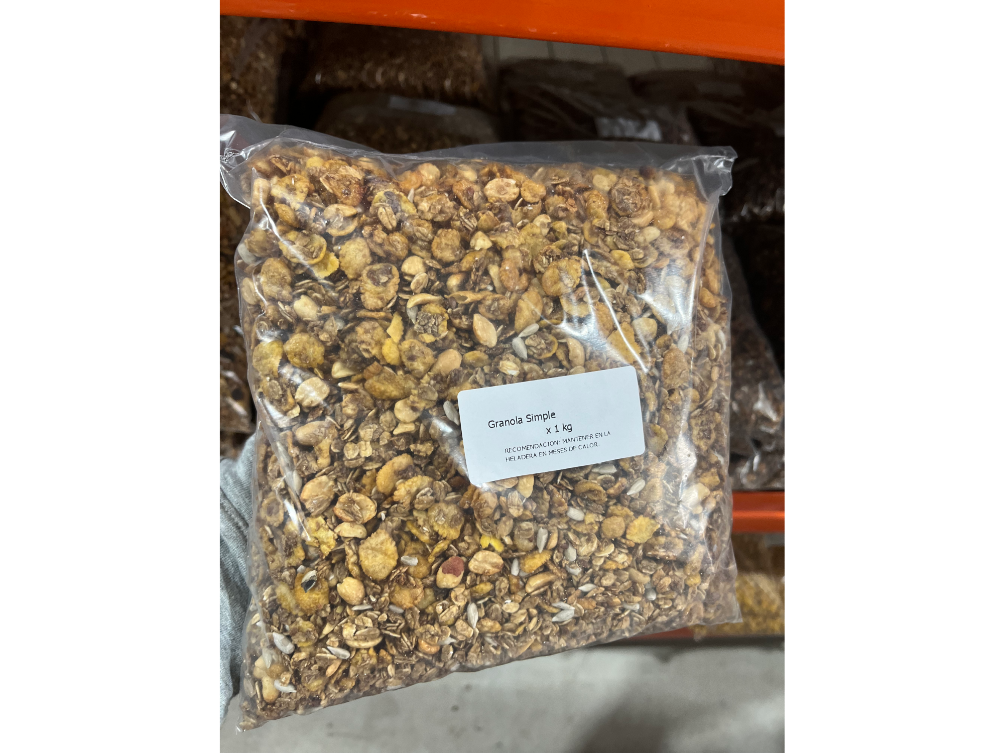 Granola simple x 1kg (SIN PASAS DE UVAS) de TodoGranolas