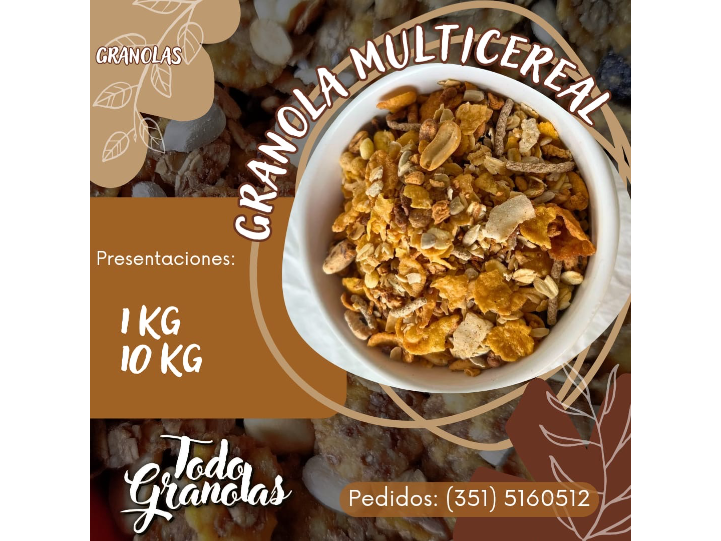 Granola multicereal | x1kg