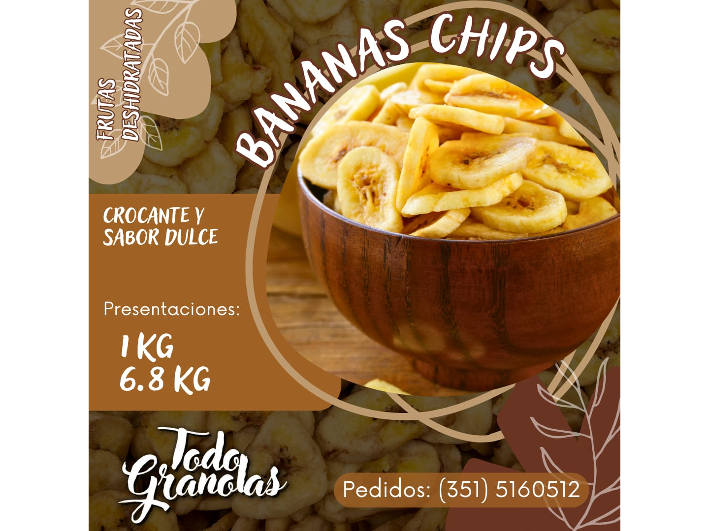 Banana Chip | xkg de TodoGranolas