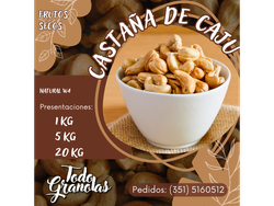 Castaña de Cajú Natural w4 | x1kg