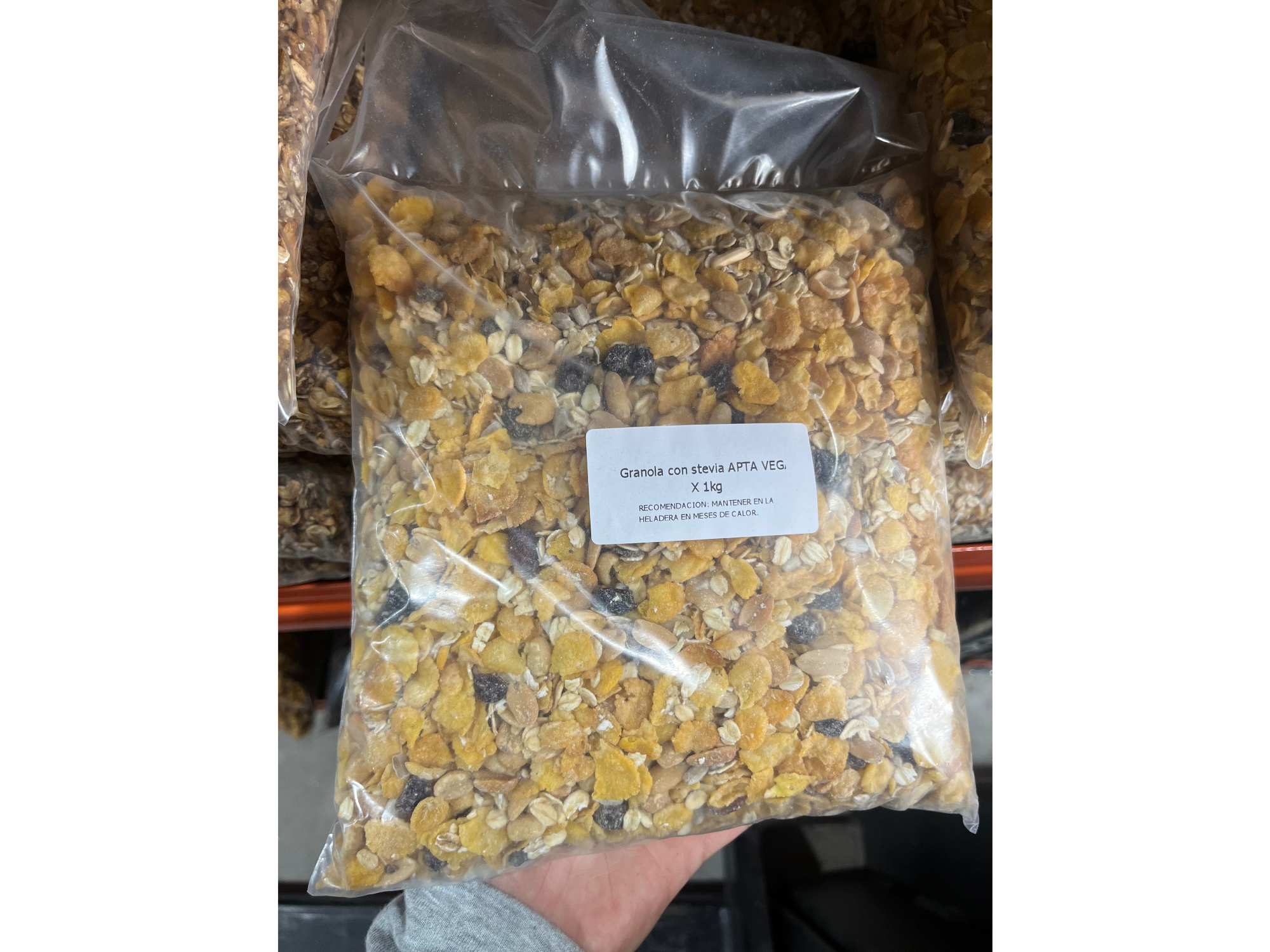 Granola con stevia | APTA VEGANOS Y DIABETICOS x1kg