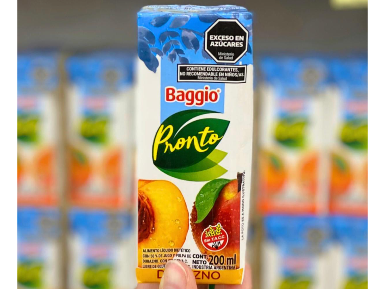 Baggio pronto sin azucar