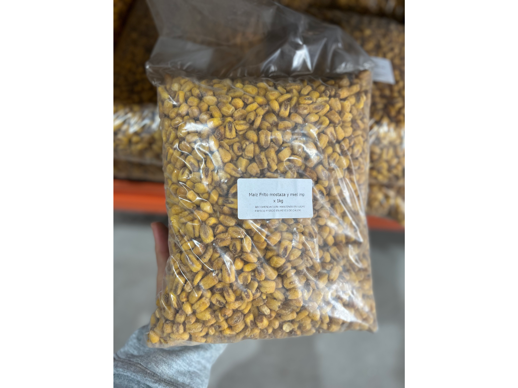 Maiz Frito mostaza y miel importado | 1kg