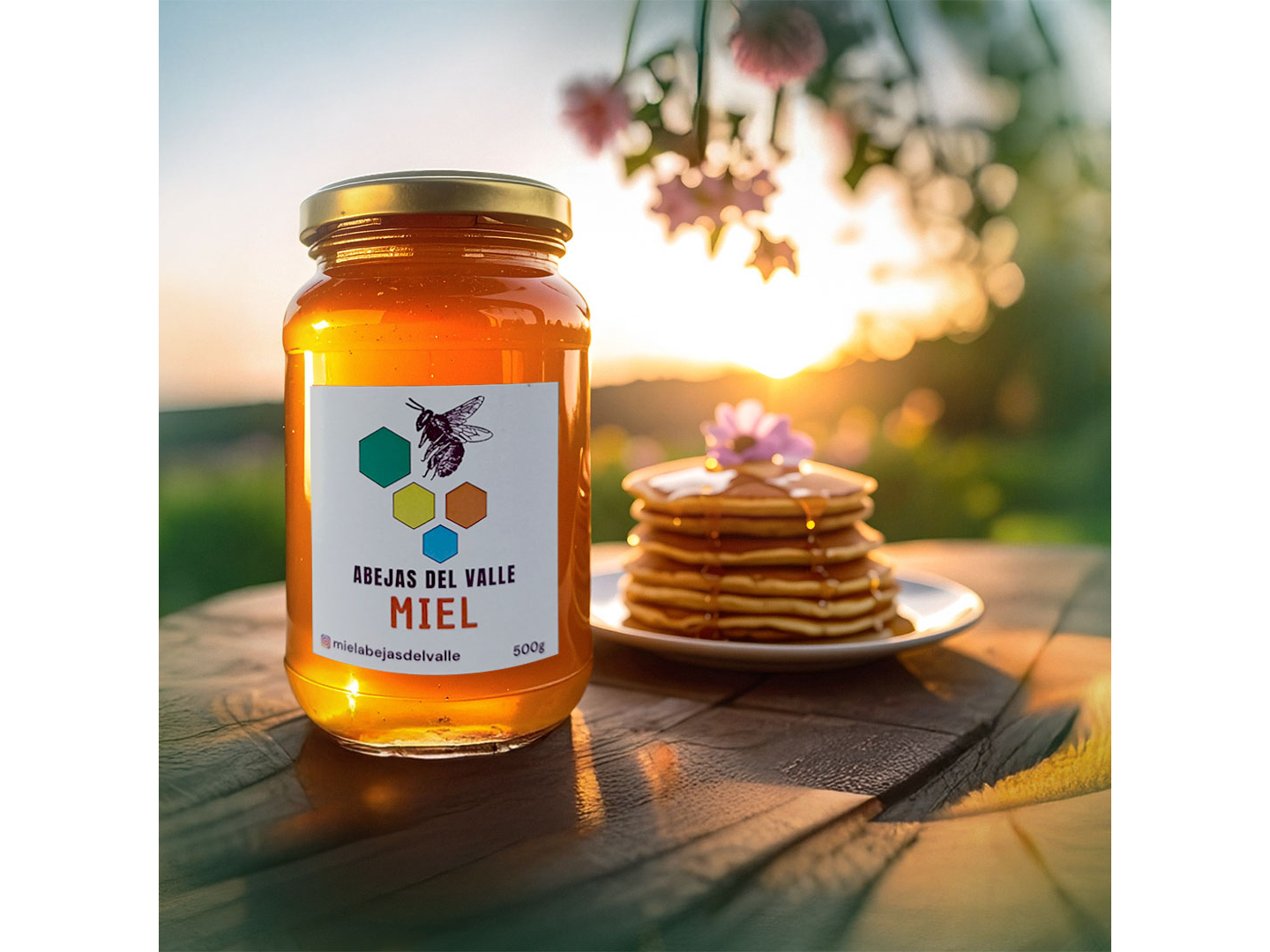 Miel pura. 500 g