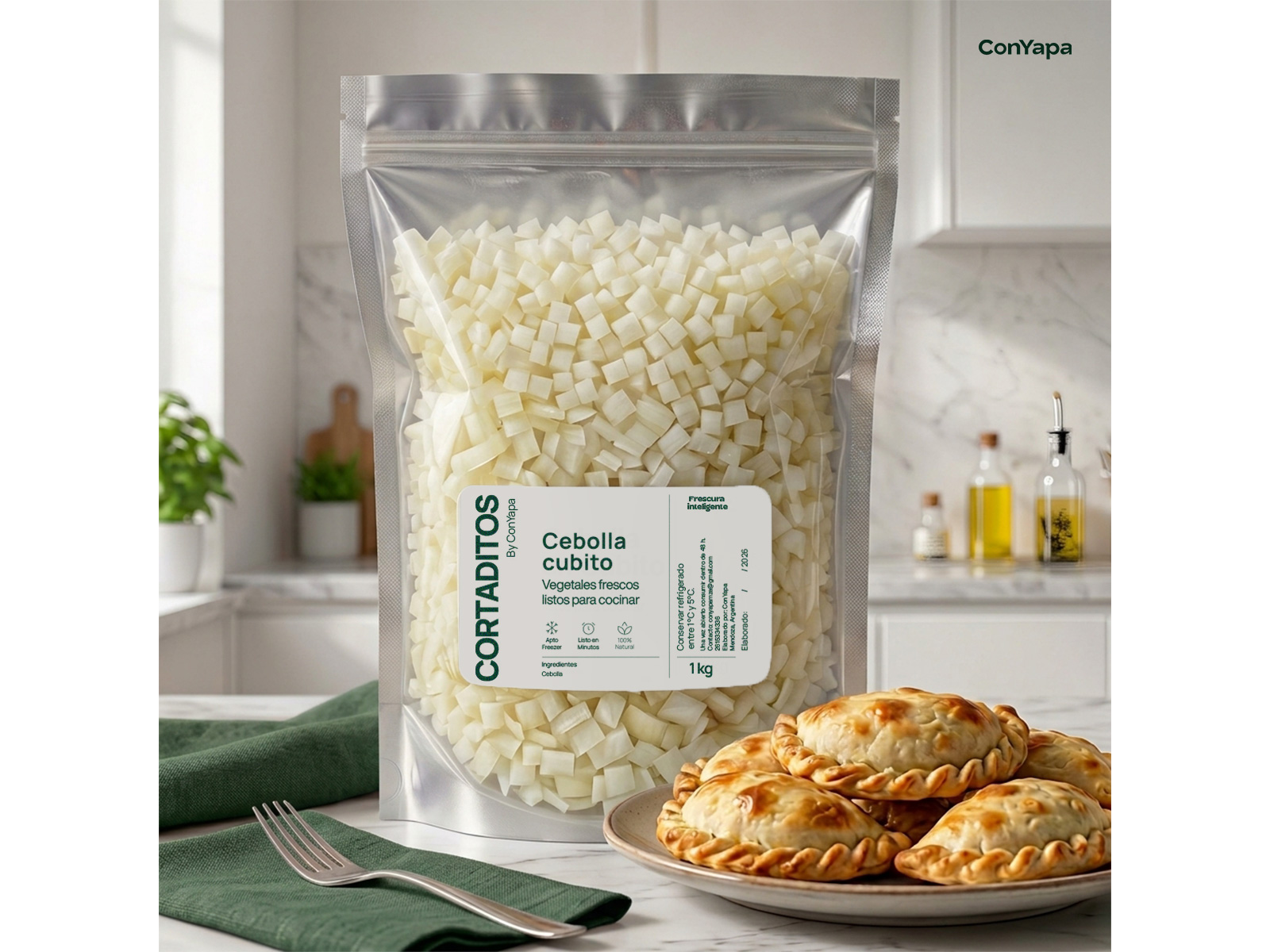 Cebolla cubito (1 kg)