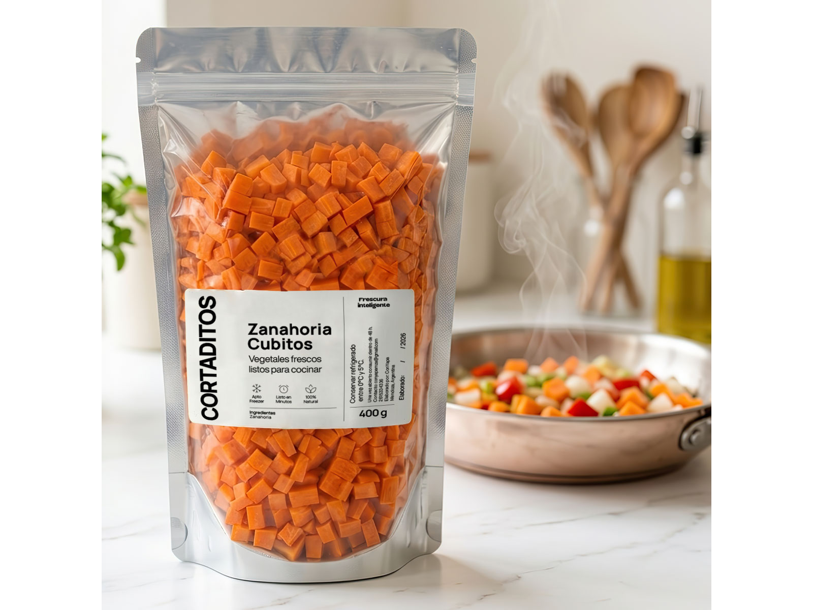 Zanahoria cubito (400 g)