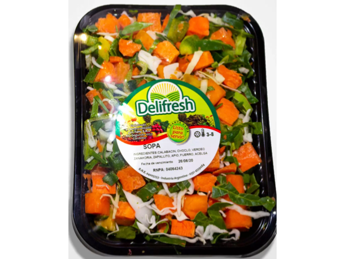 Bandeja de Sopa x 400g